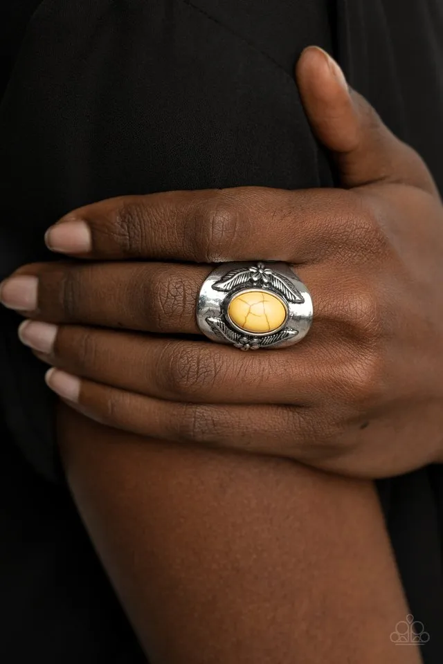 Paparazzi Ring ~ Santa Fe Sanctuary - Yellow