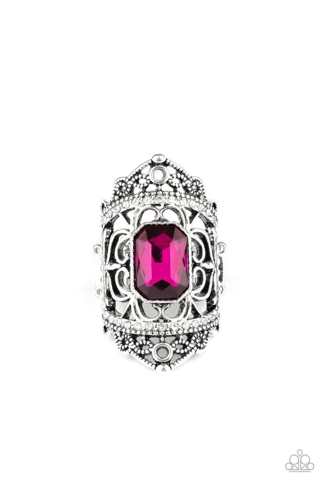 Paparazzi Ring ~ Undefinable Dazzle - Pink