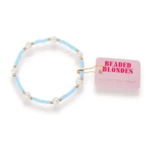 Pastel Periwinkle Pearl Bracelet