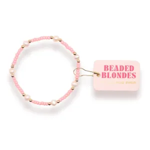 Pastel Pink Pearl Bracelet