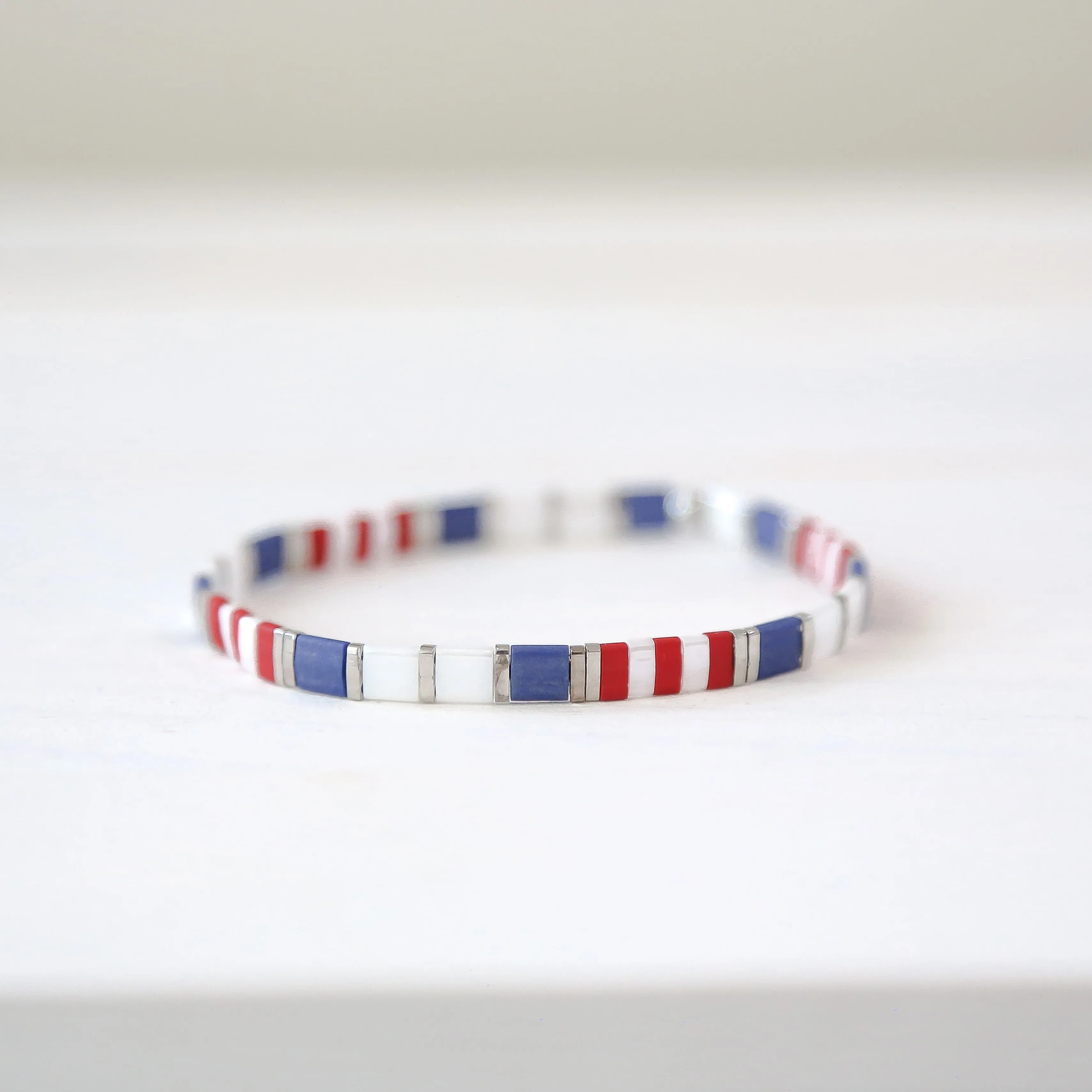 PATRIOT - Tila Bead Bracelet | Single