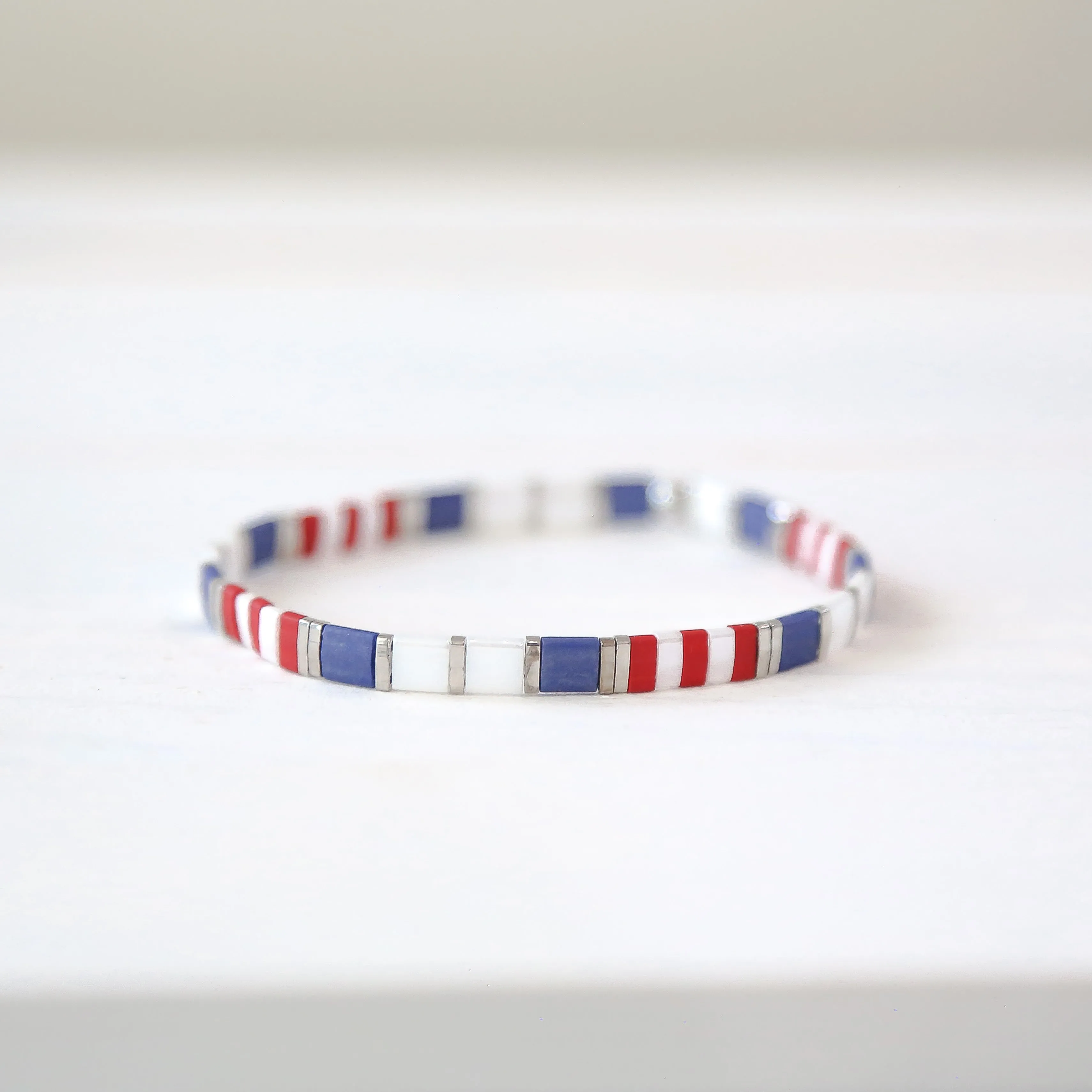 PATRIOT - Tila Bead Bracelet | Single