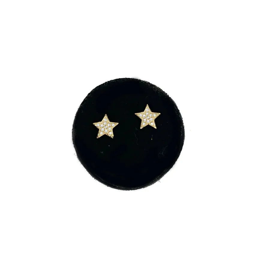 Pavee Star Stud (Gold)