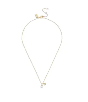Pearl Charm Pendant Necklace