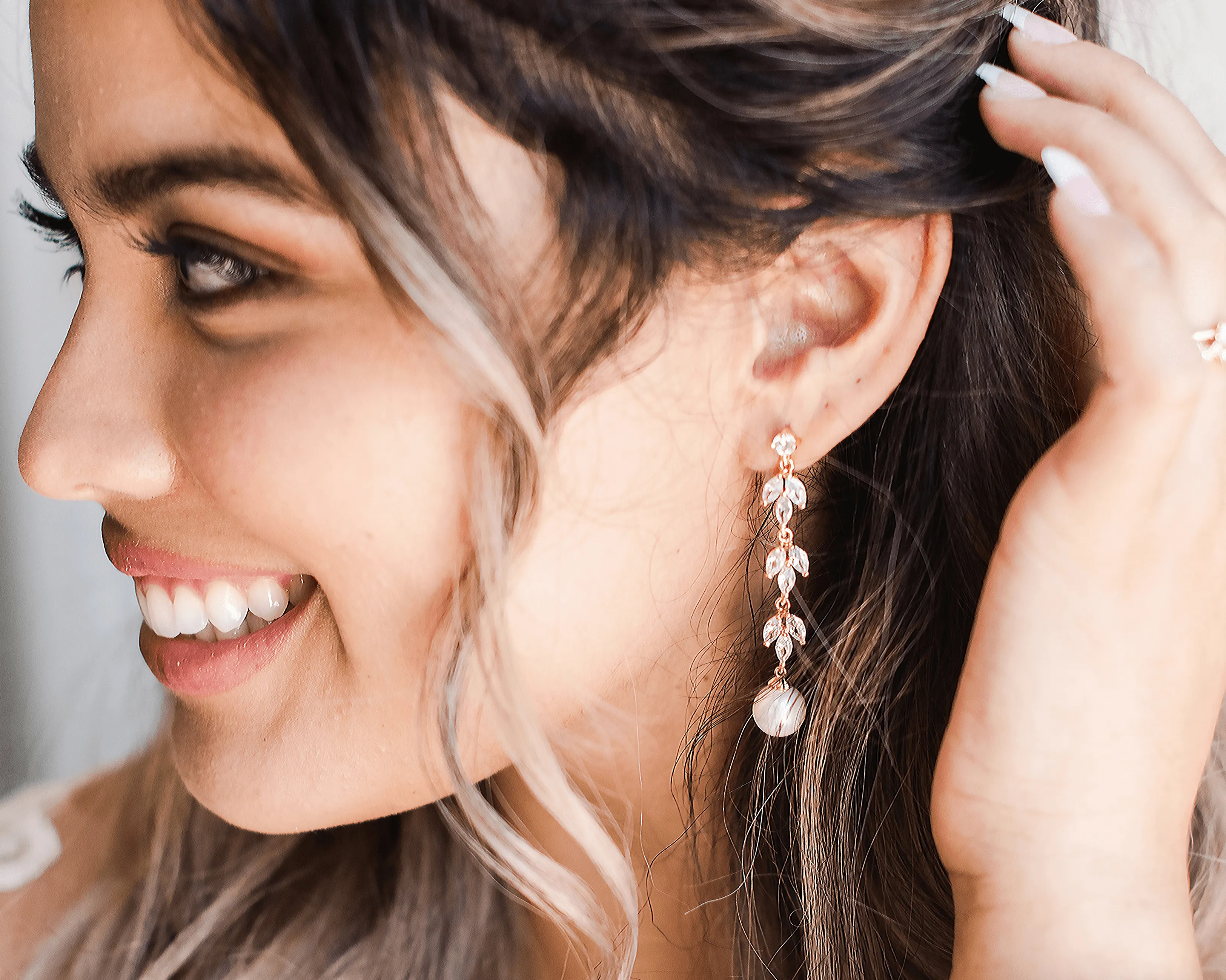 Pearl Dangle Earrings