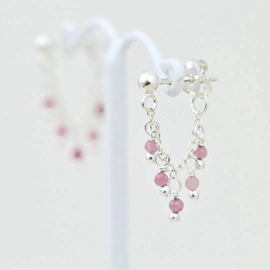 Pink Petal Studs