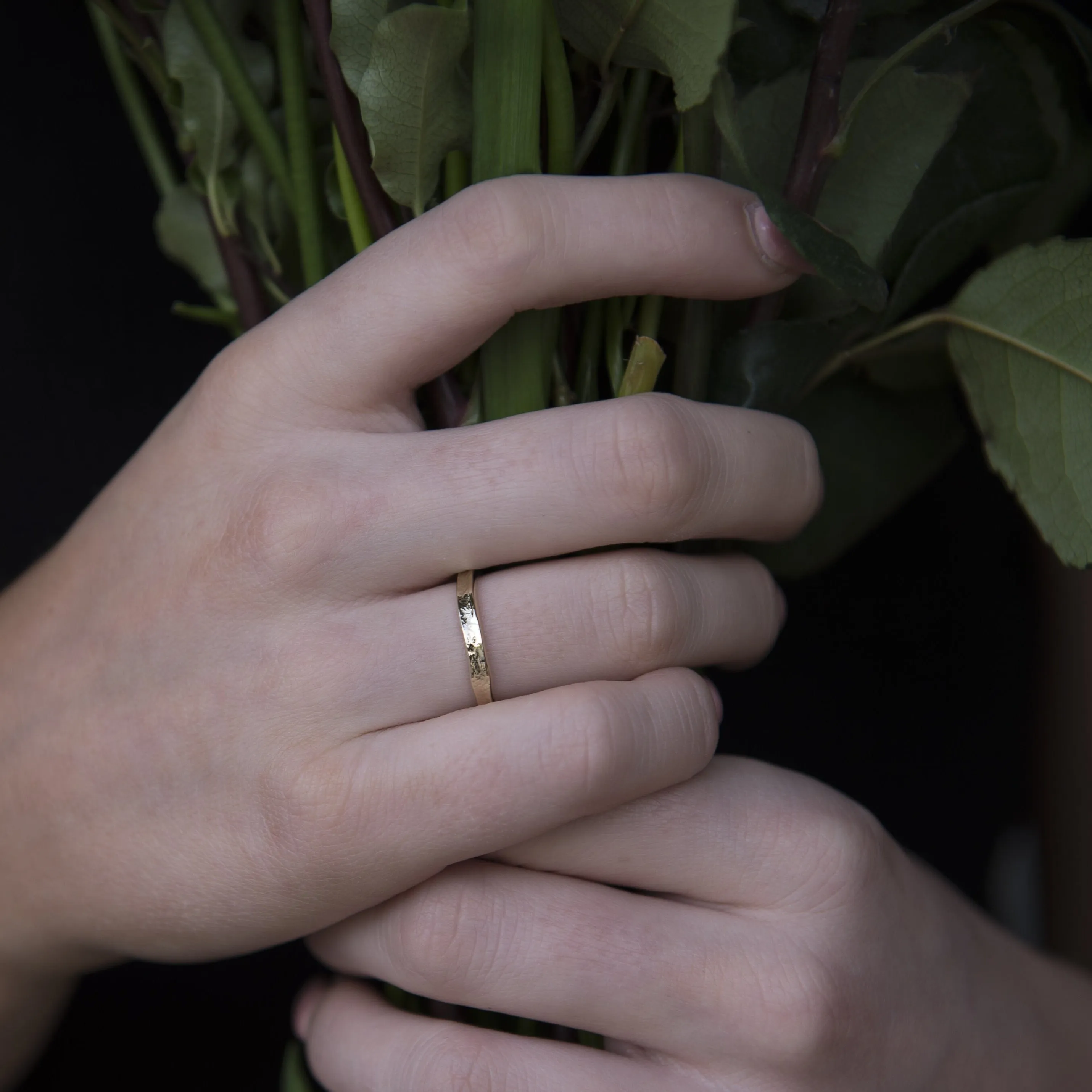 Plain 3mm Gold Storybook Band