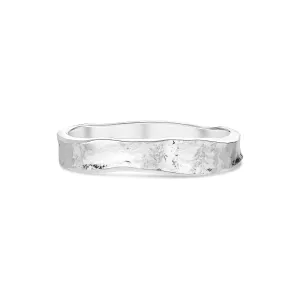 Plain 4mm Silver Storybook band