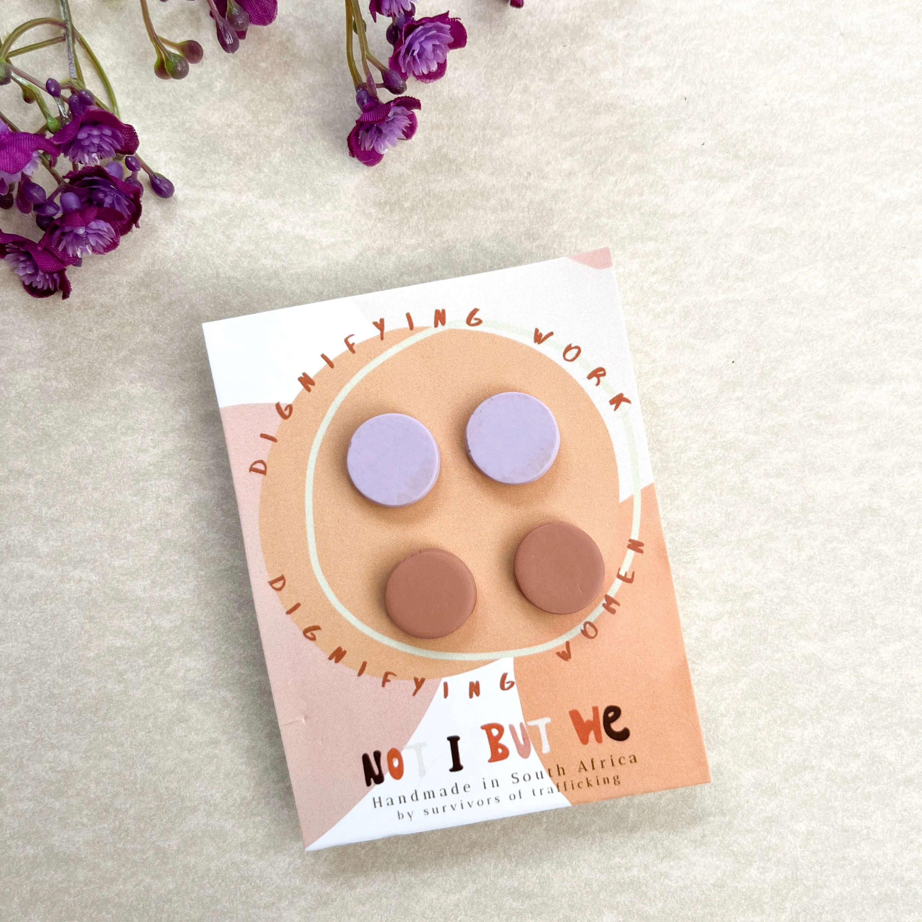 Polymer Clay Studs