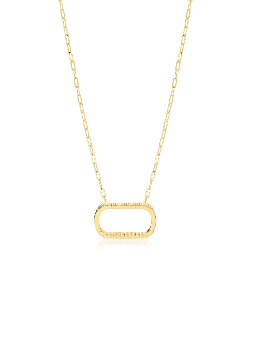 Preeti Sandhu Kora Pendant Necklace Earth in 14k Gold