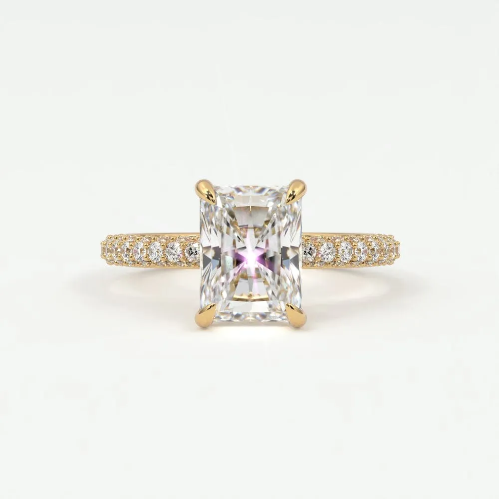 Radiant Cut Diamond Engagement Rings