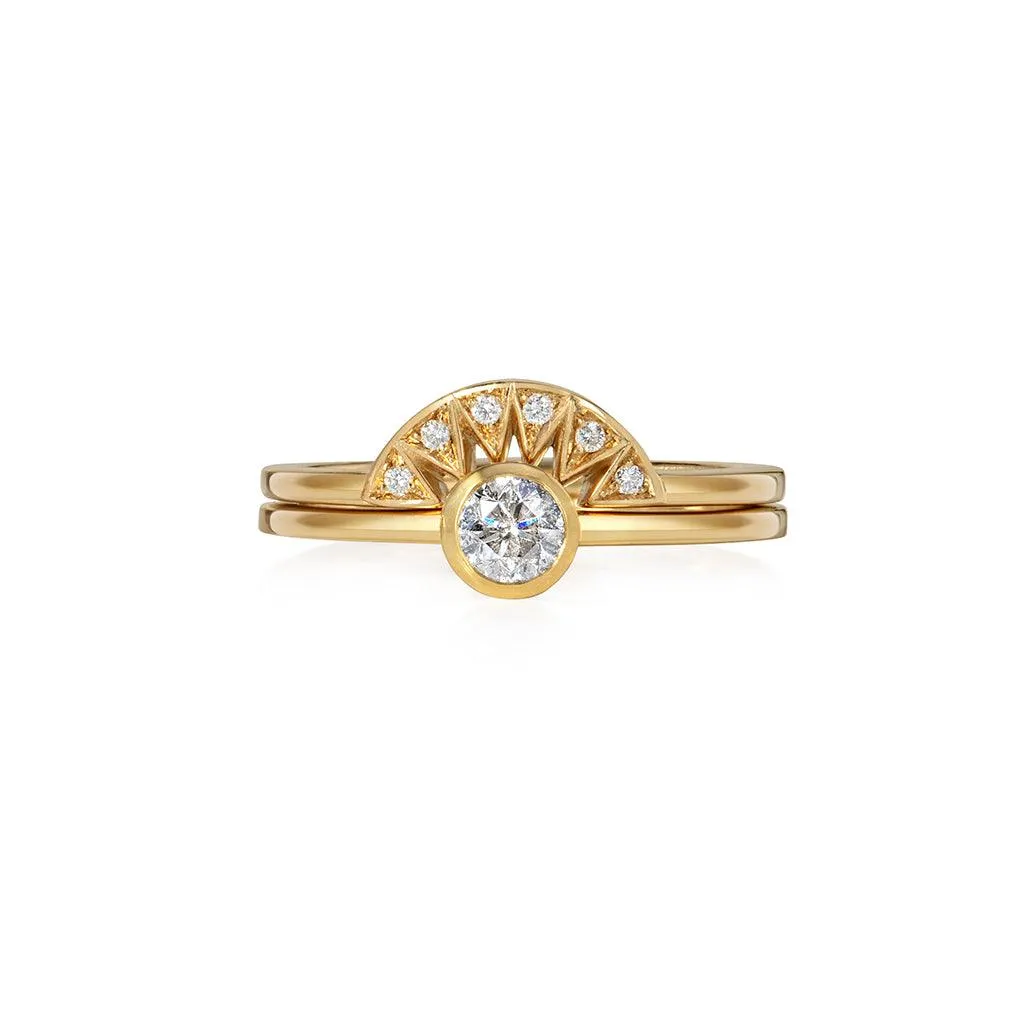 Ravi Diamond Solitaire Engagement Ring