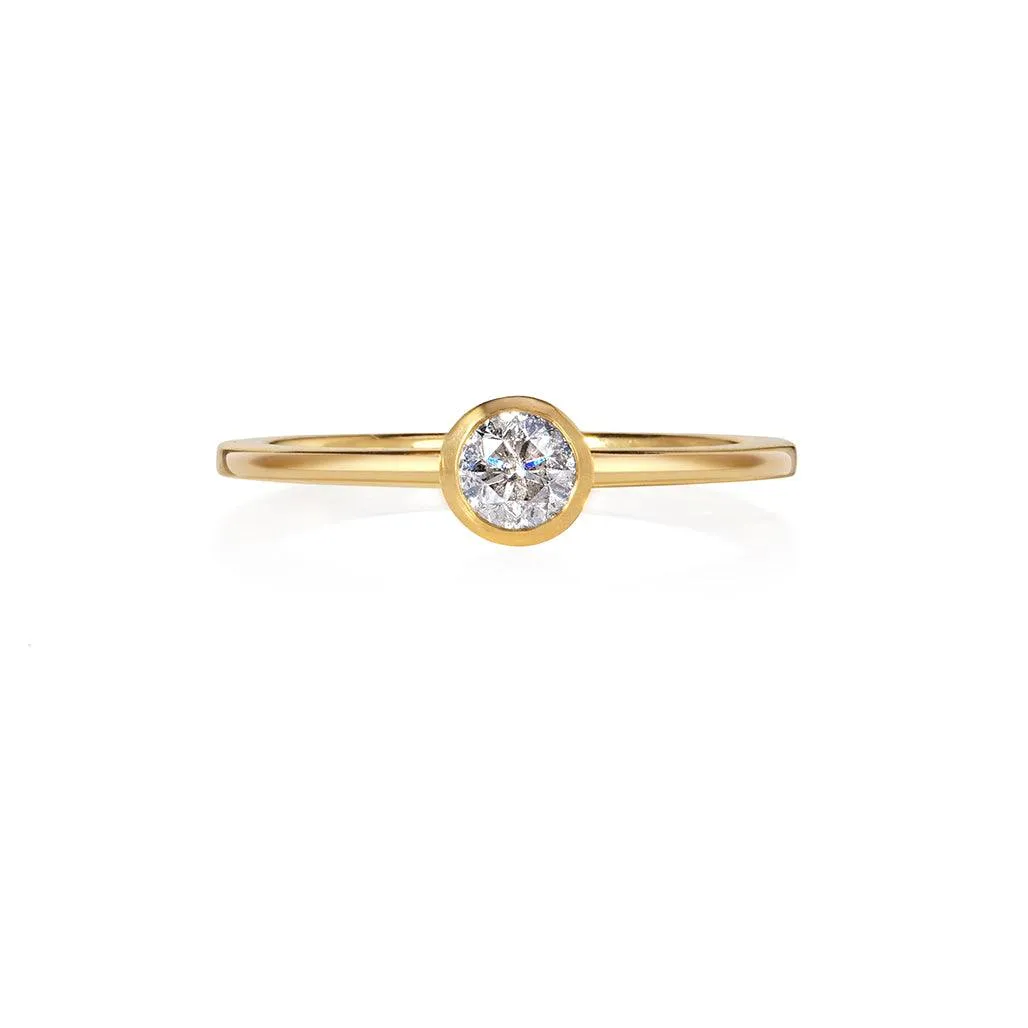 Ravi Diamond Solitaire Engagement Ring