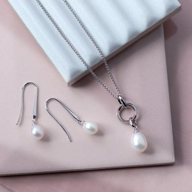 Revival Astoria Pearls Teardrop Pearl 22" Necklace 90431FP