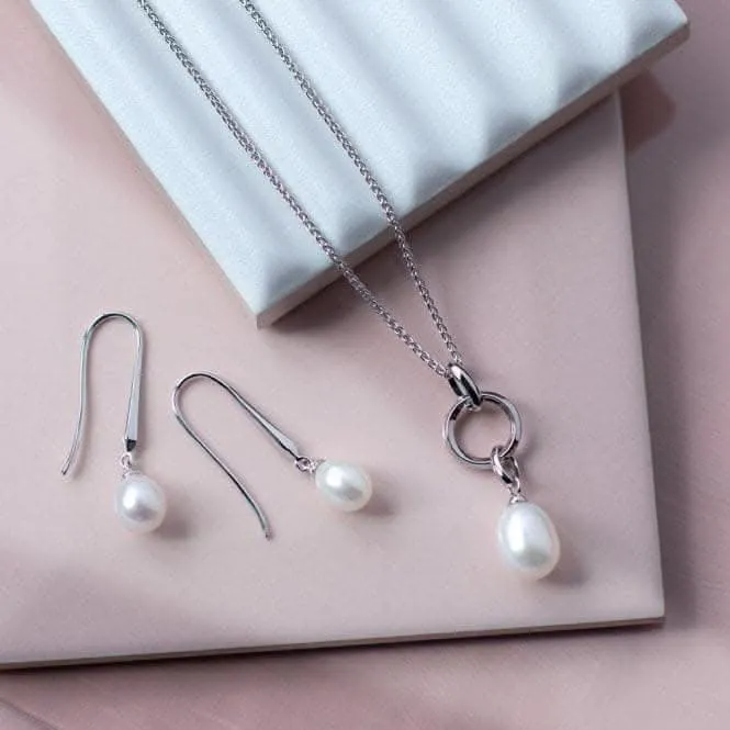 Revival Astoria Pearls Teardrop Pearl 22" Necklace 90431FP