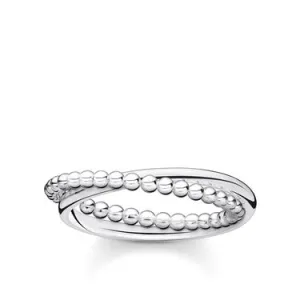 Ring Double Dots Silver | Thomas Sabo