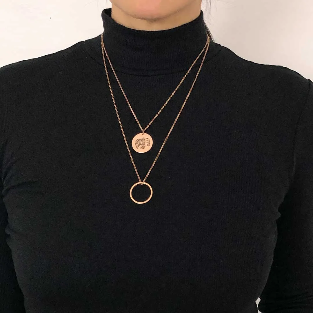 Ring of Fire Pendant - Single