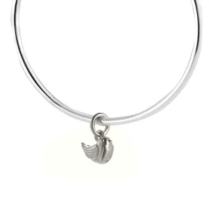 Robin Silver Bangle