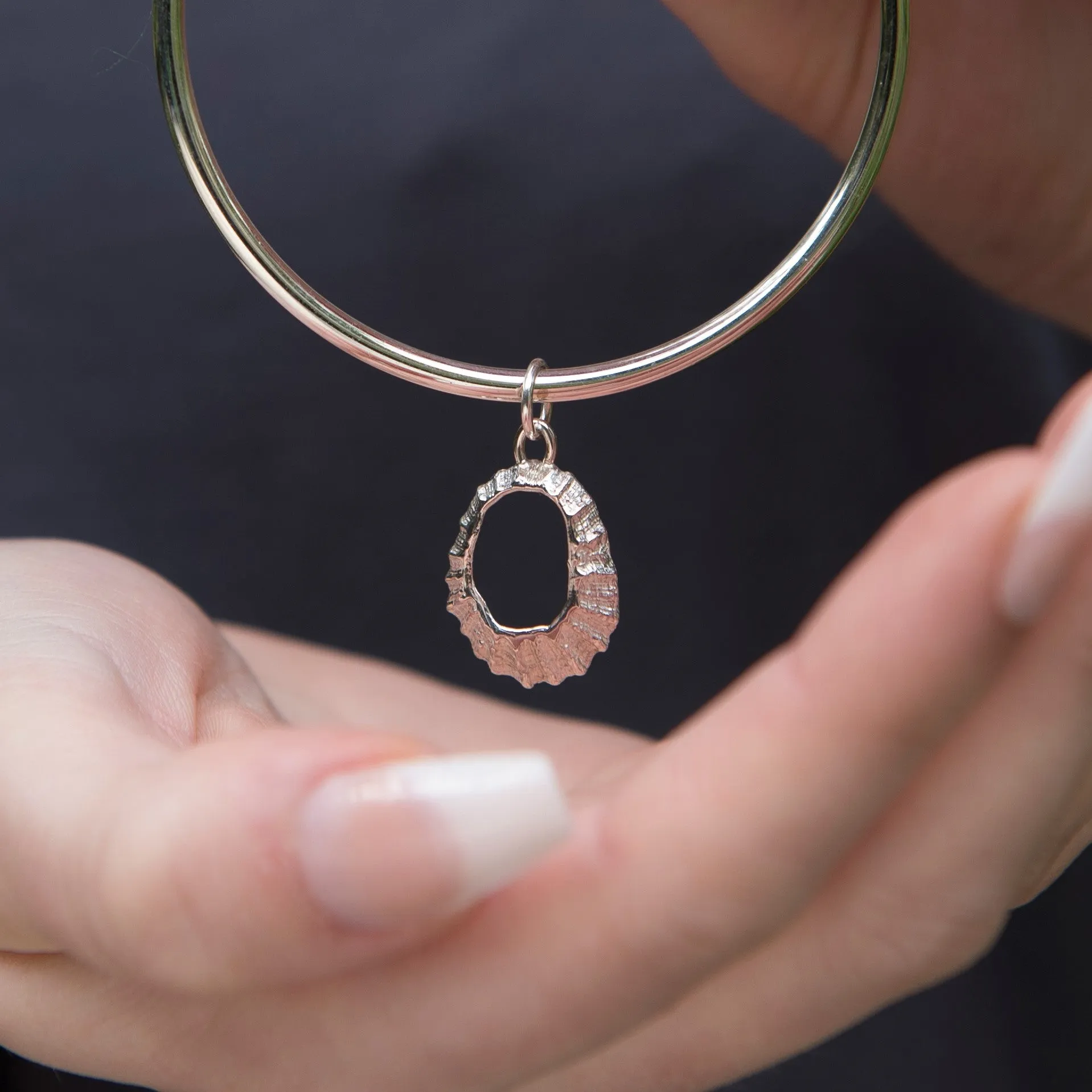 Rockpool Shell Bangle - Limpet