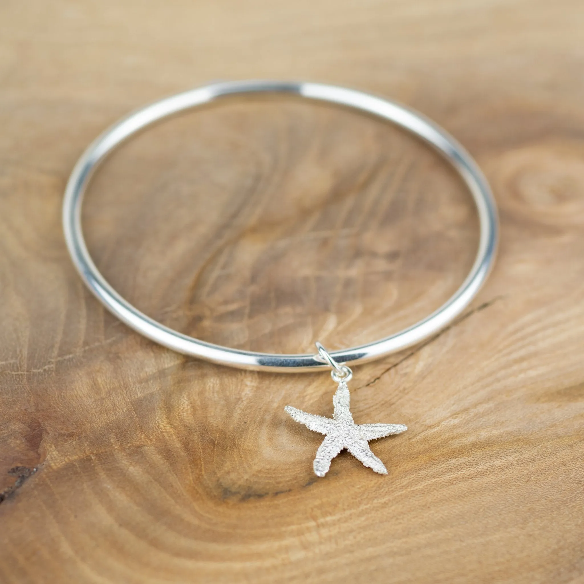 Rockpool Shell Bangle - Starfish