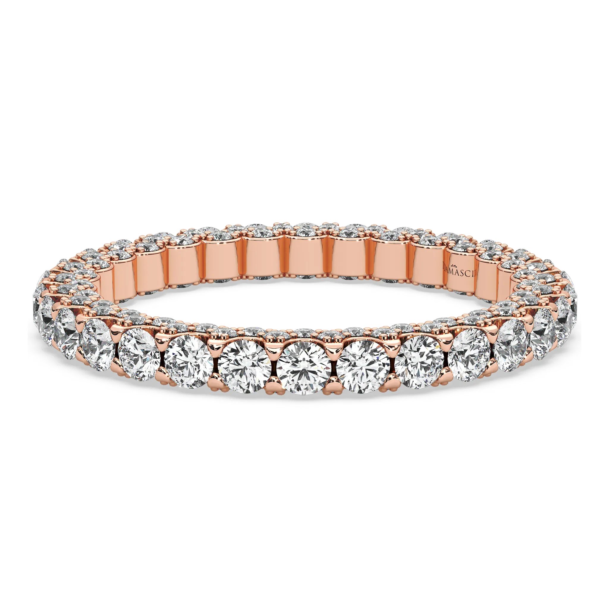 Round Diamond Eternity Ring in U-Gallery (1.50 T.C.W)