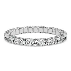 Round Diamond Eternity Ring in U-Gallery (1.50 T.C.W)