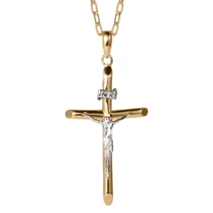 Saviours Embrace Crucifix Pendant