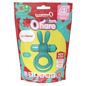 Screaming O 4T Tickle & Tease Ohare Vibrating Ring - Kiwi