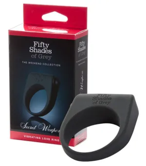 Secret Weapon Vibrating Cock Ring