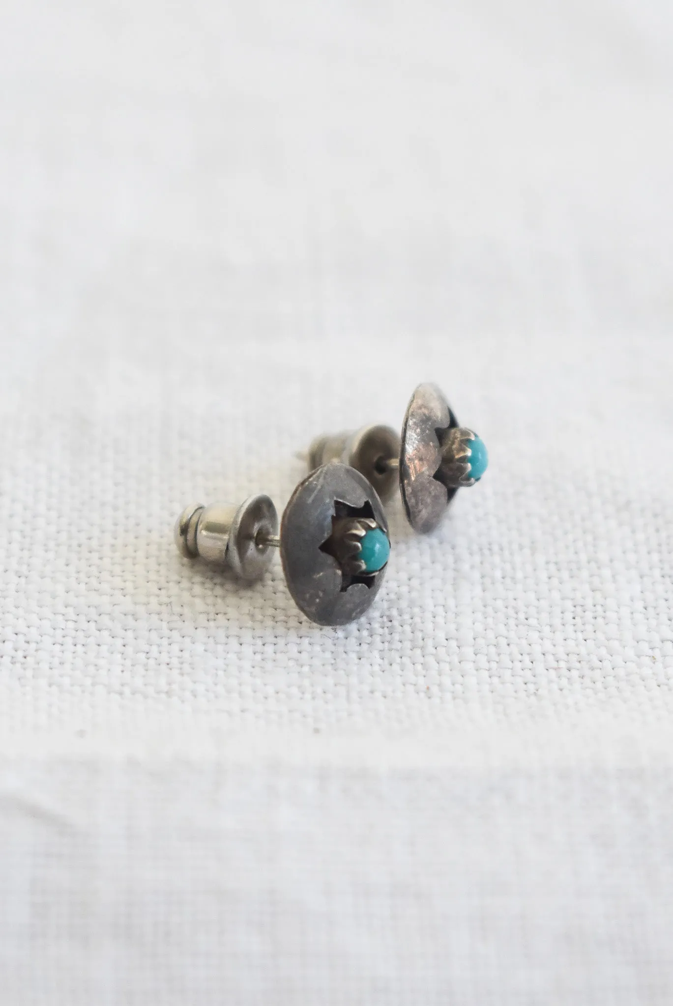 Silver star studs
