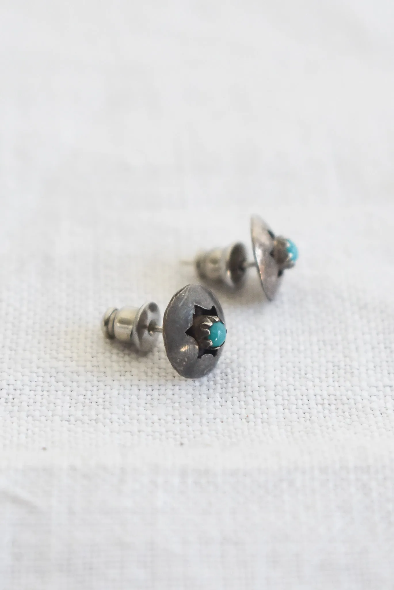 Silver star studs