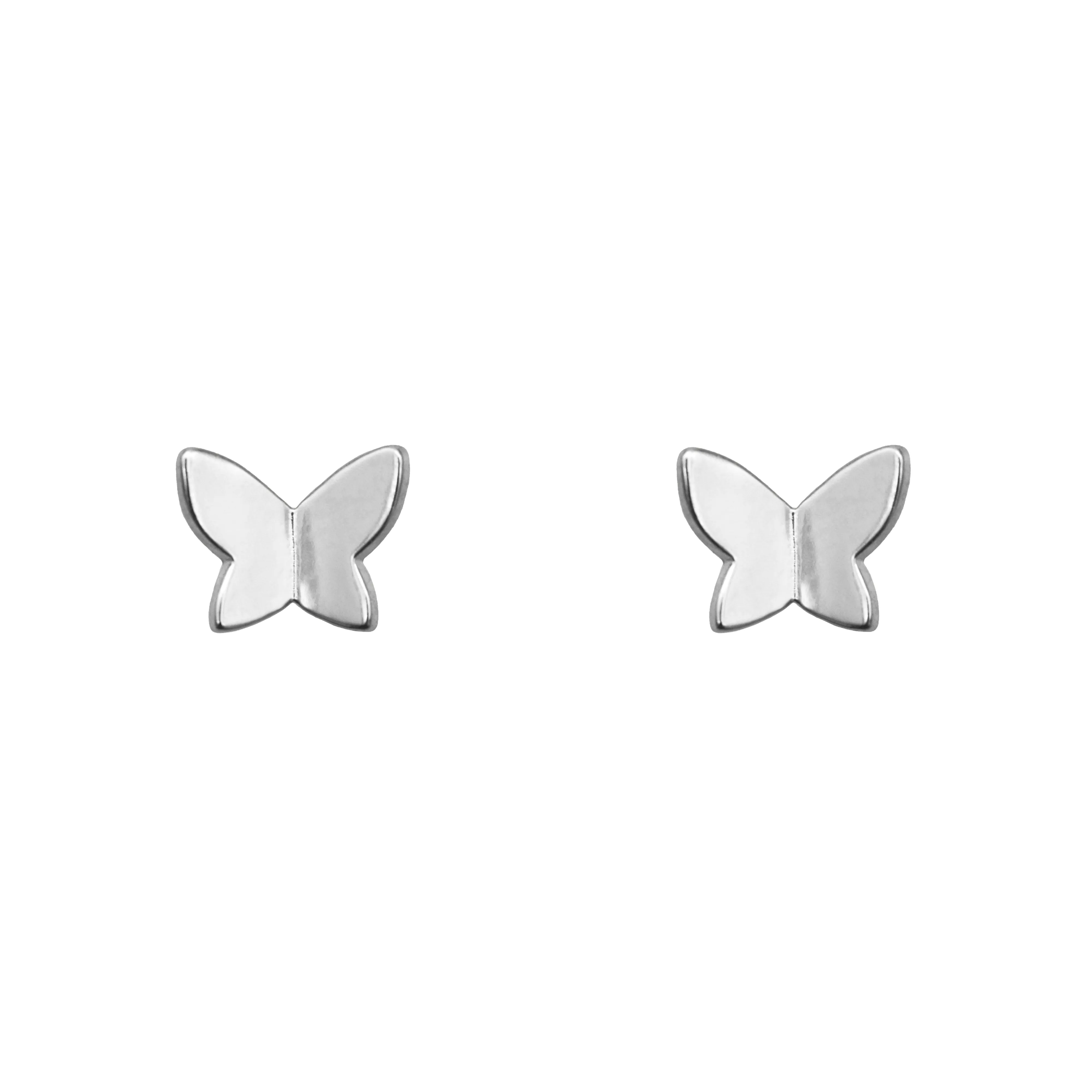 simple butterfly studs