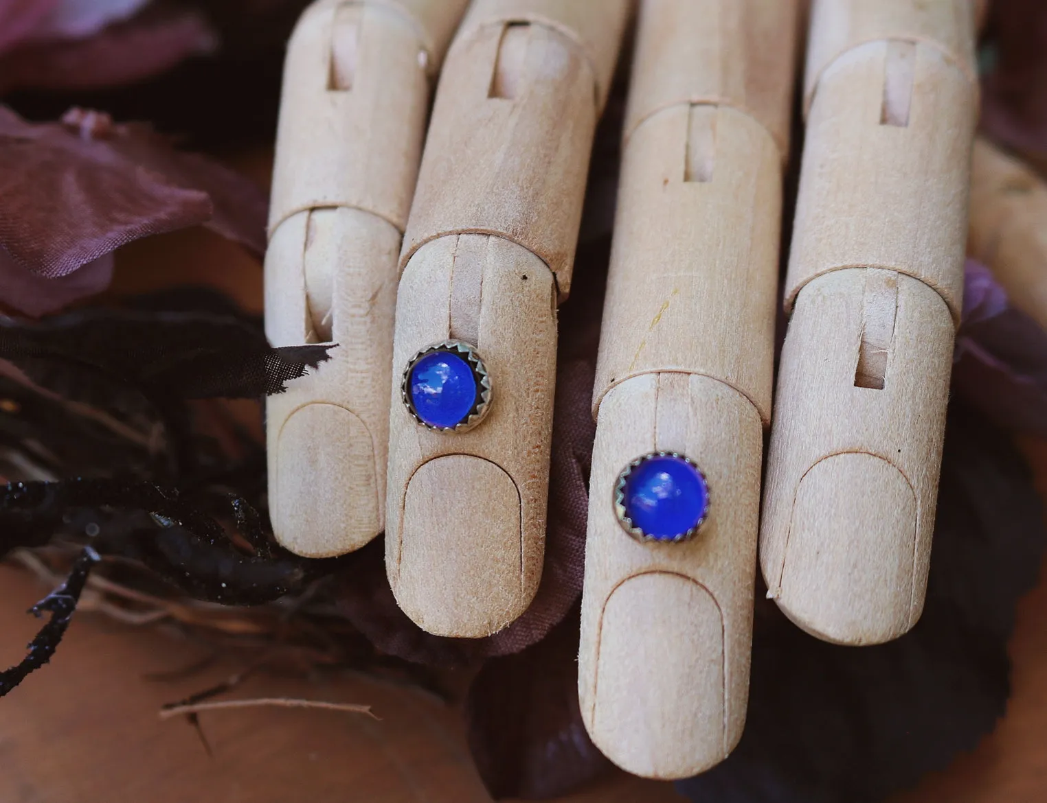 Simple Mood-Stone Studs