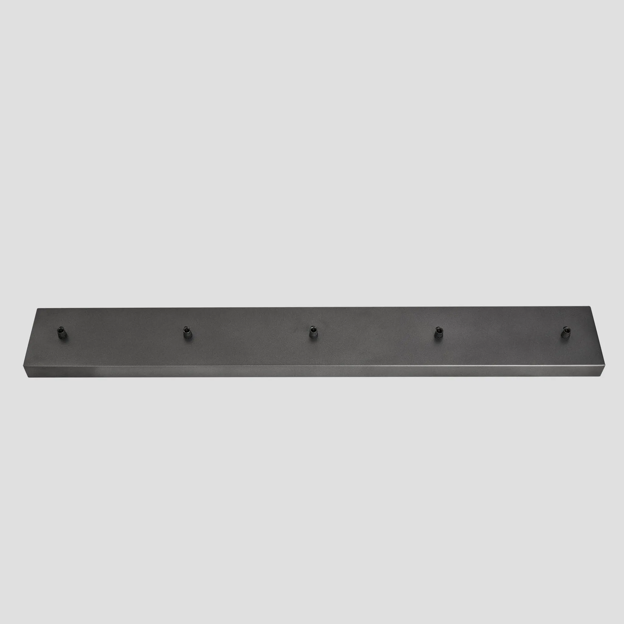 Sleek Cylinder 5 Wire Cluster Lights - Pewter