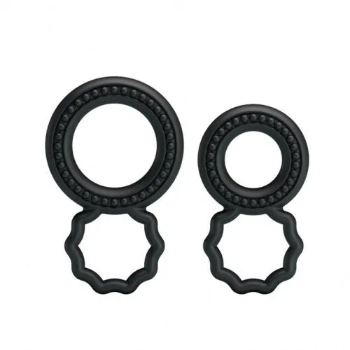 Soft Flexible Silicone Cock and Balls Penis Ring