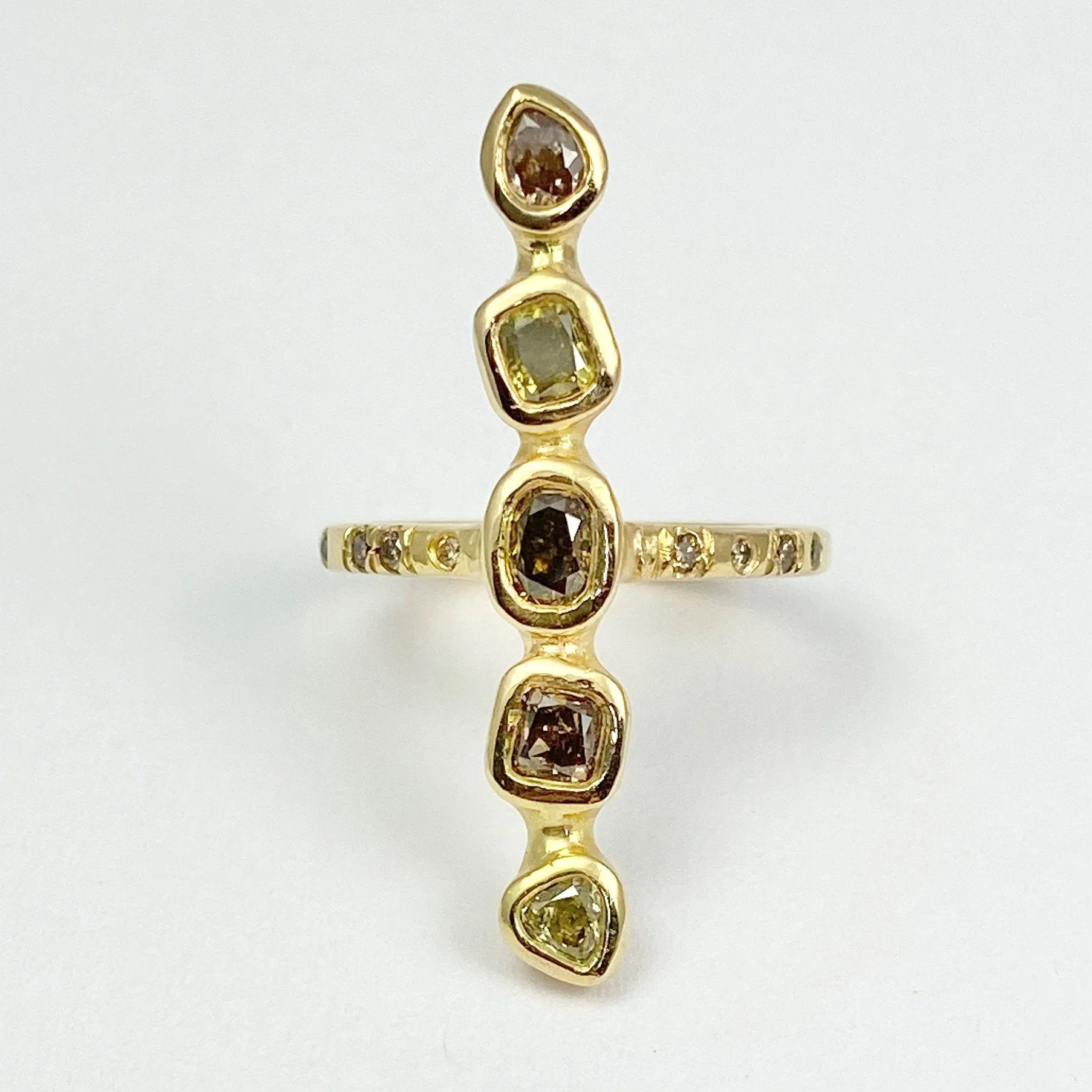 Stepping Stone Vertical Ring - Large