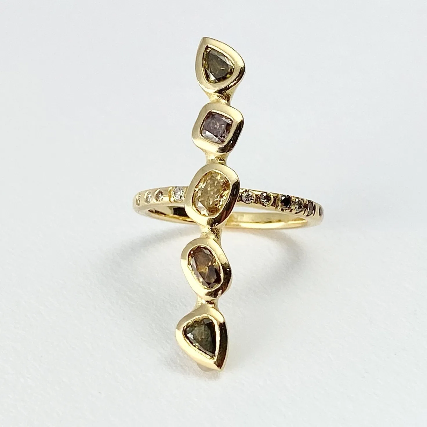 Stepping Stone Vertical Ring - Large