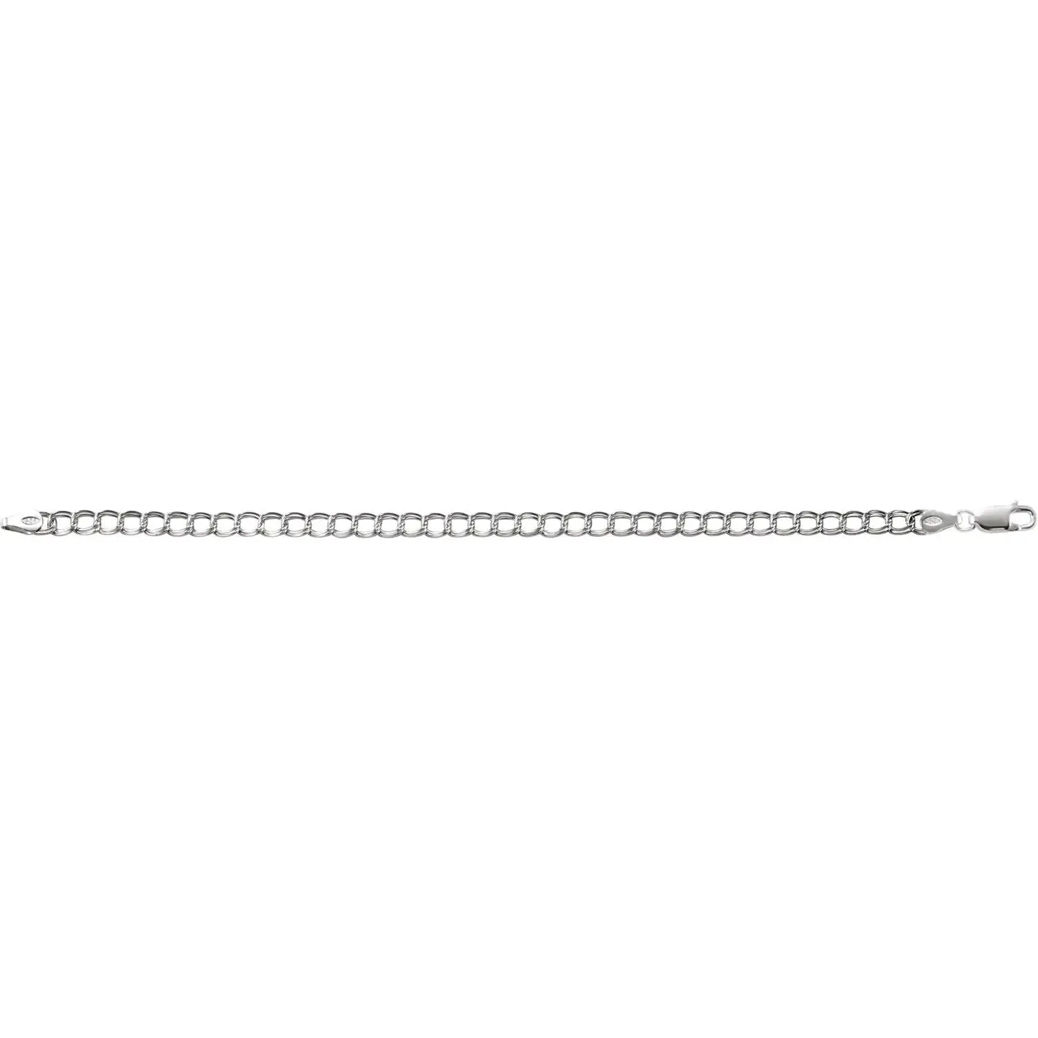 Sterling Silver Charm Bracelet-ST7036