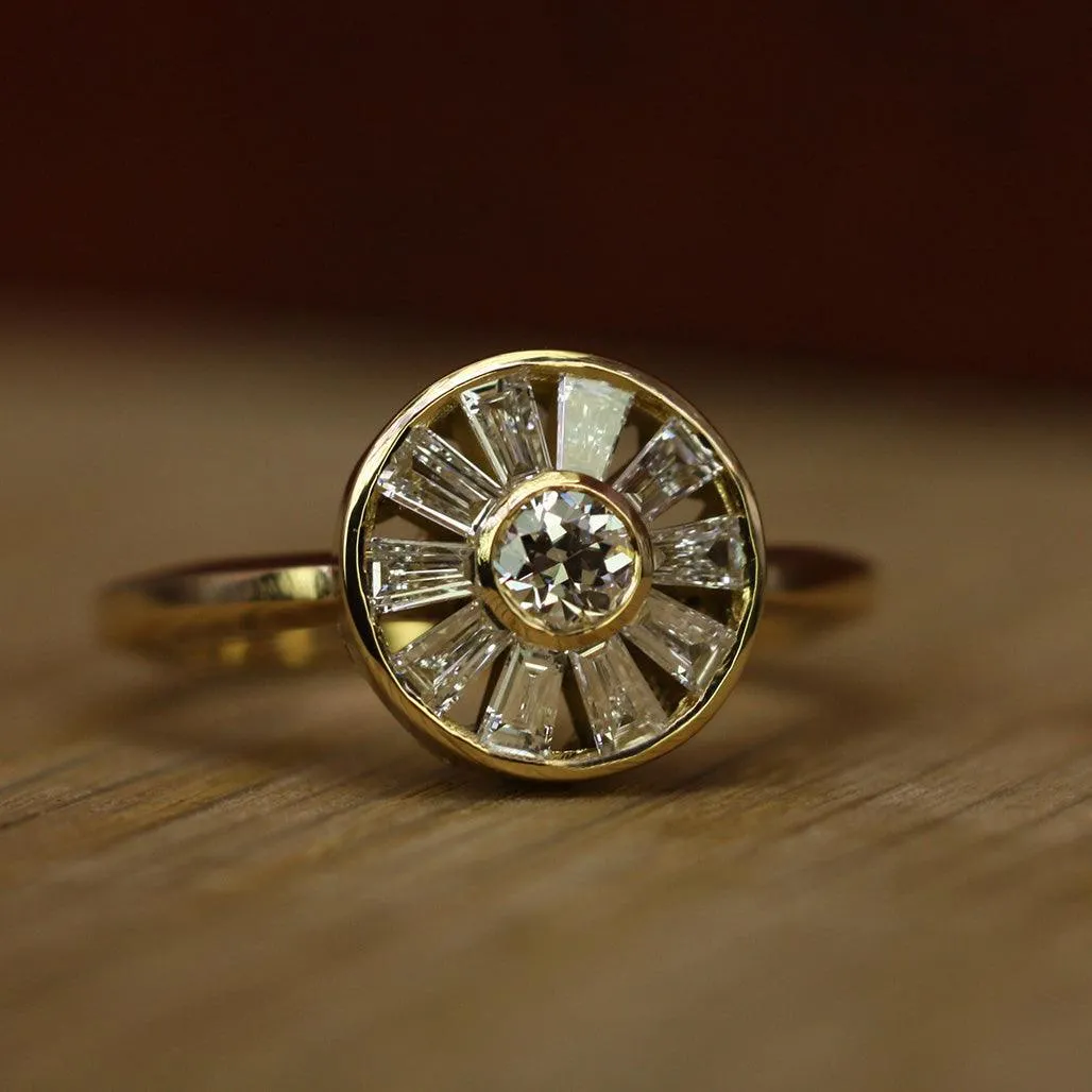 Surya Deco Target Ring