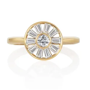 Surya Deco Target Ring