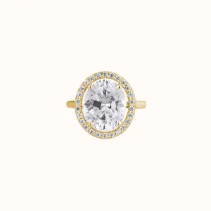 Timeless Halo Sparkle Ring