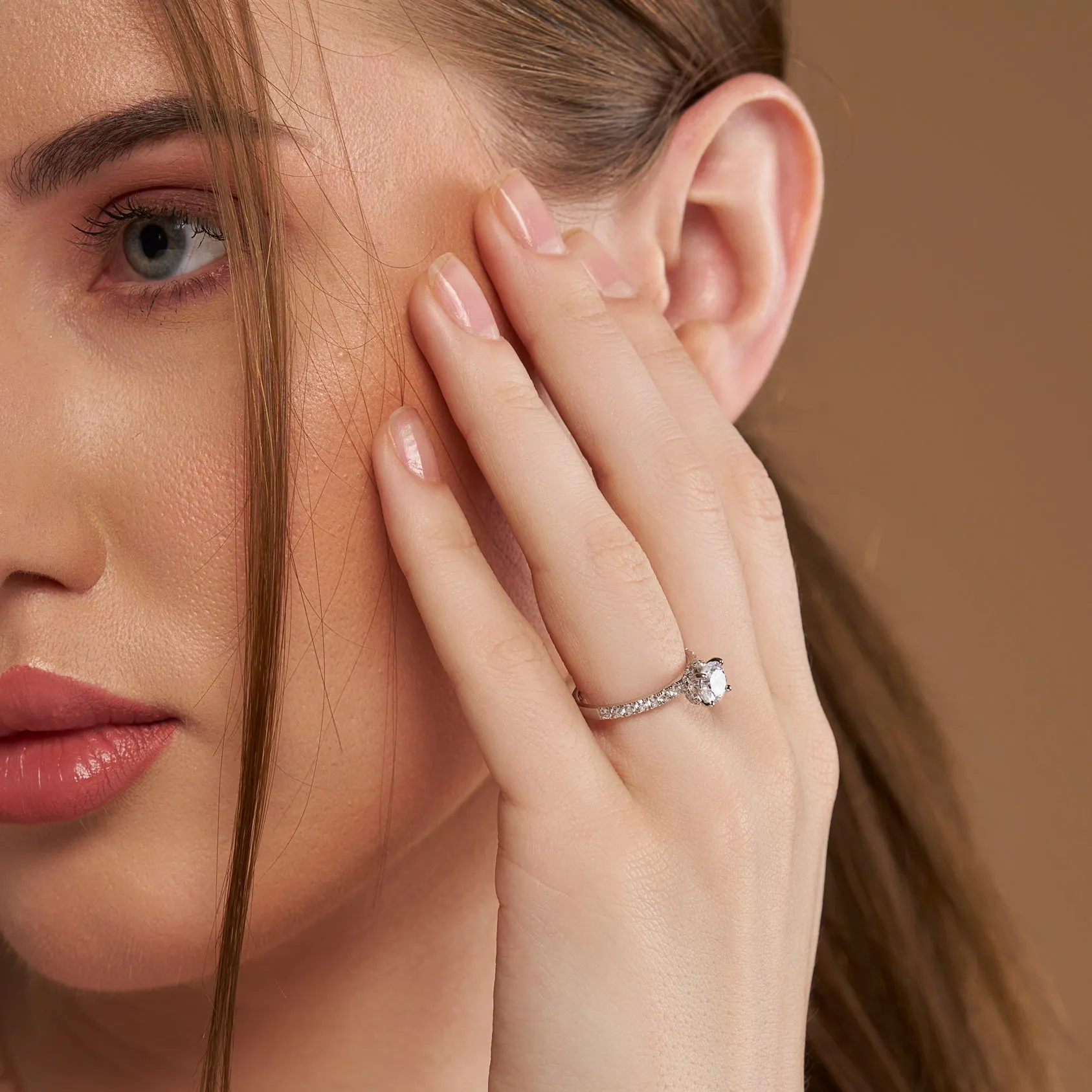 Timeless Round Diamond Solitaire Ring