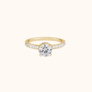 Timeless Round Diamond Solitaire Ring