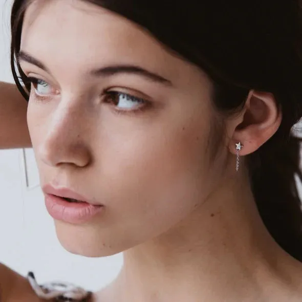 TWINKLE CHAIN STUDS