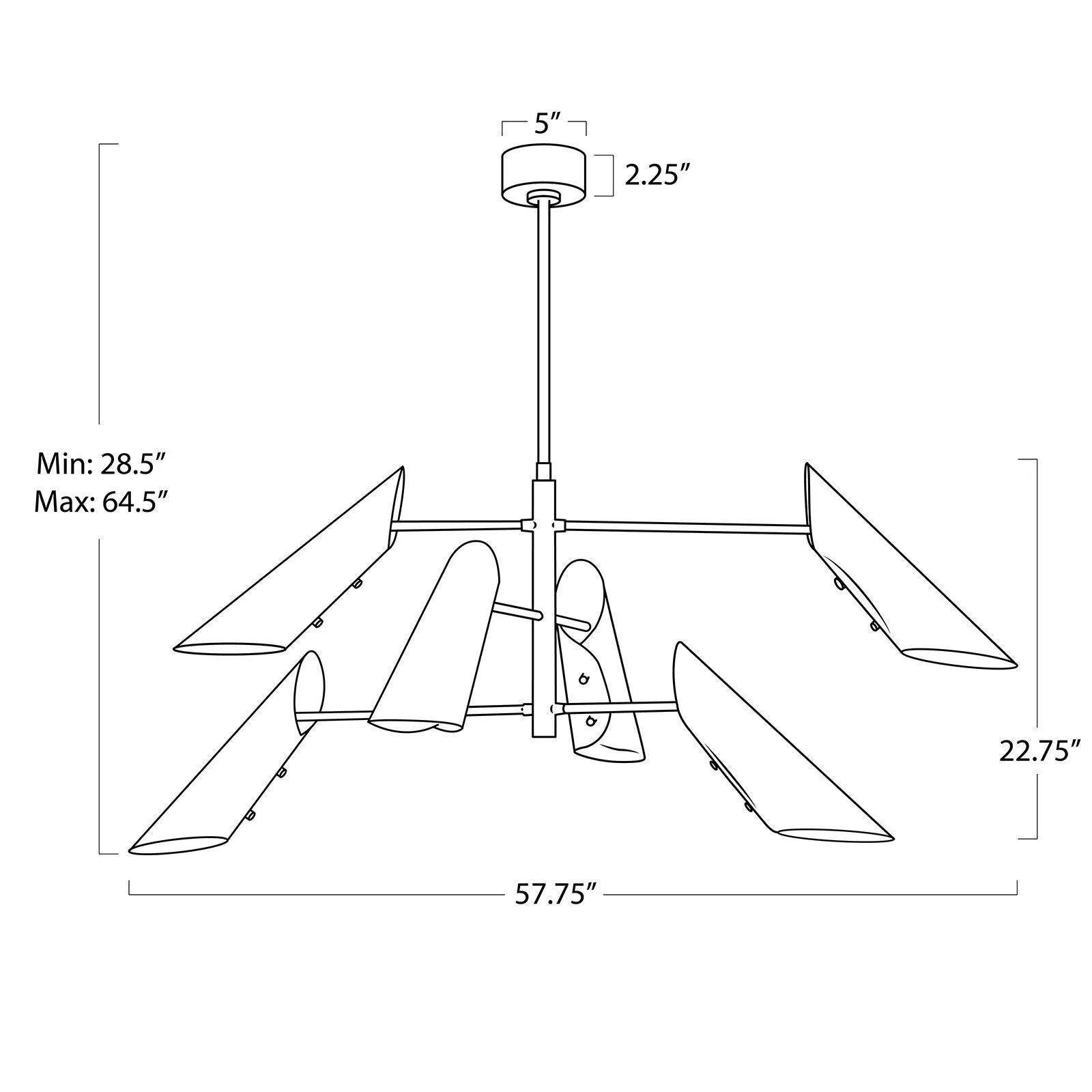 Vest Chandelier