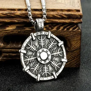 Viking Shield - Gothic Pendant by The Nevermore