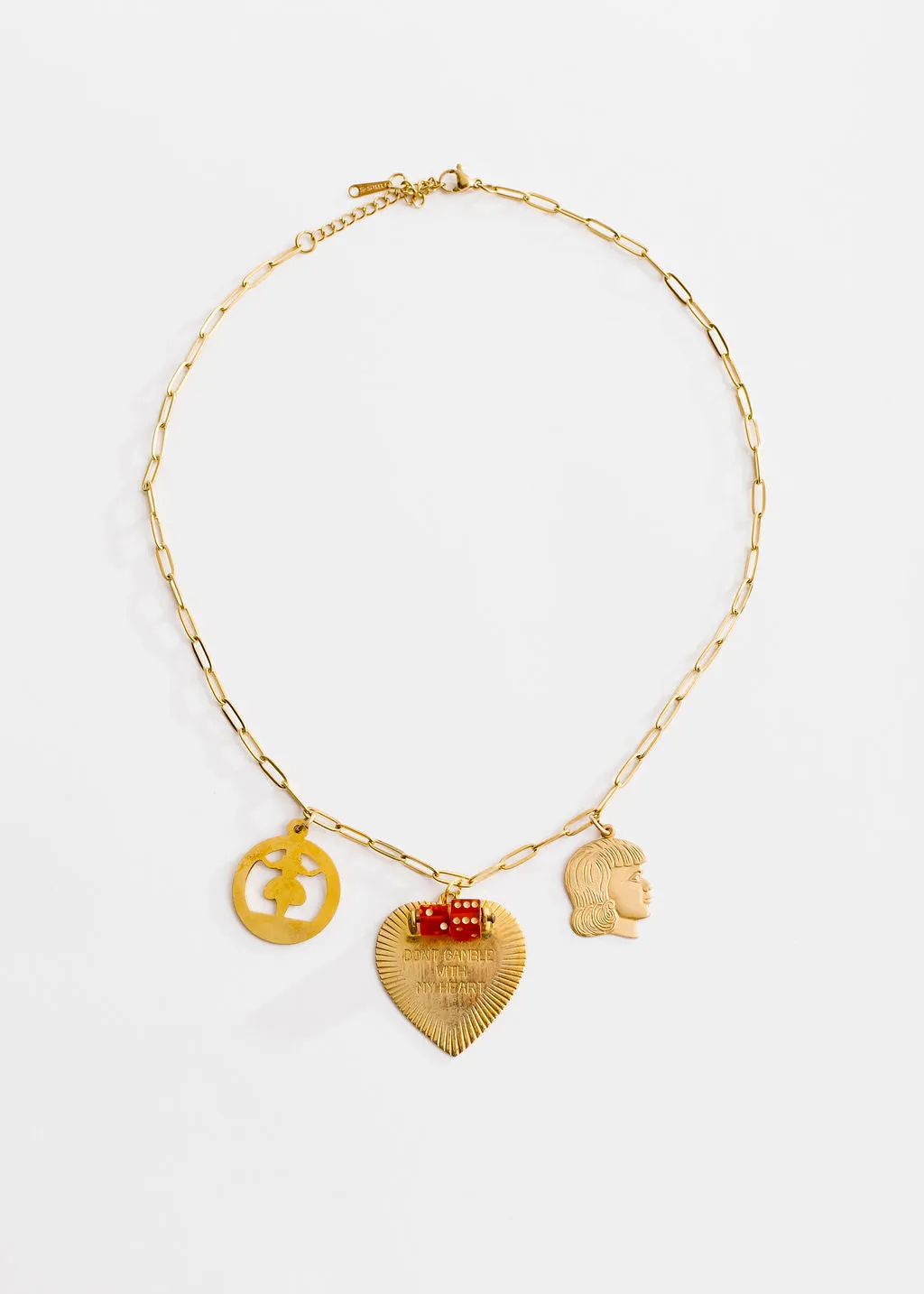 Vintage Rainbow Chain Necklaces | Charm Necklace | Custom Charm Necklace