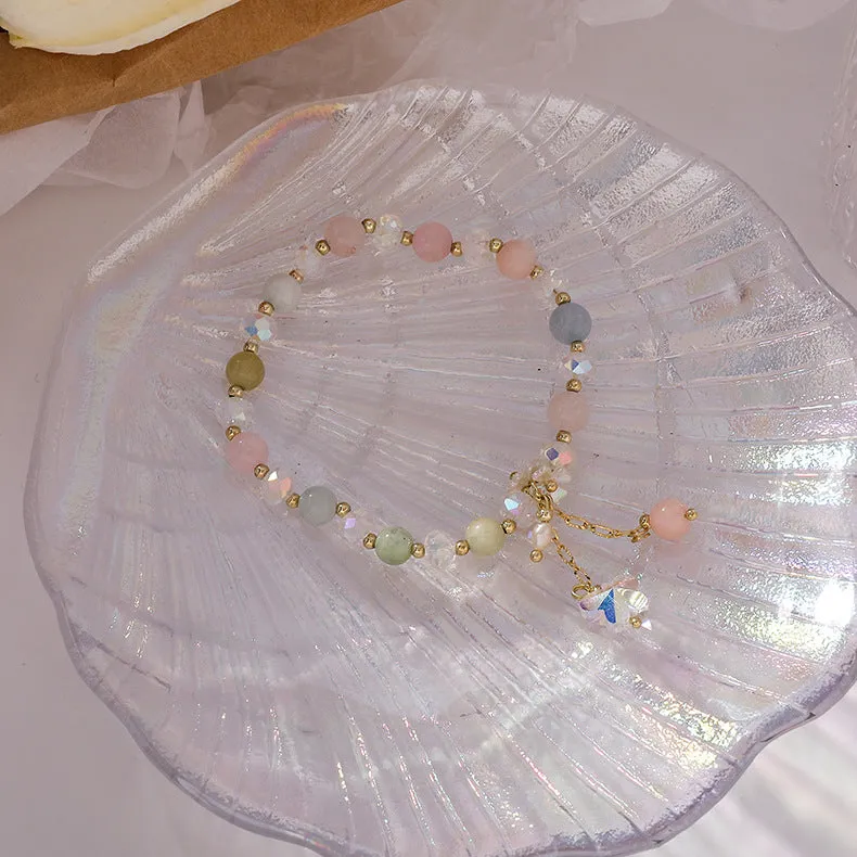 Wholesale Colorful Crystal Butterfly Bracelet