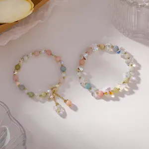 Wholesale Colorful Crystal Butterfly Bracelet