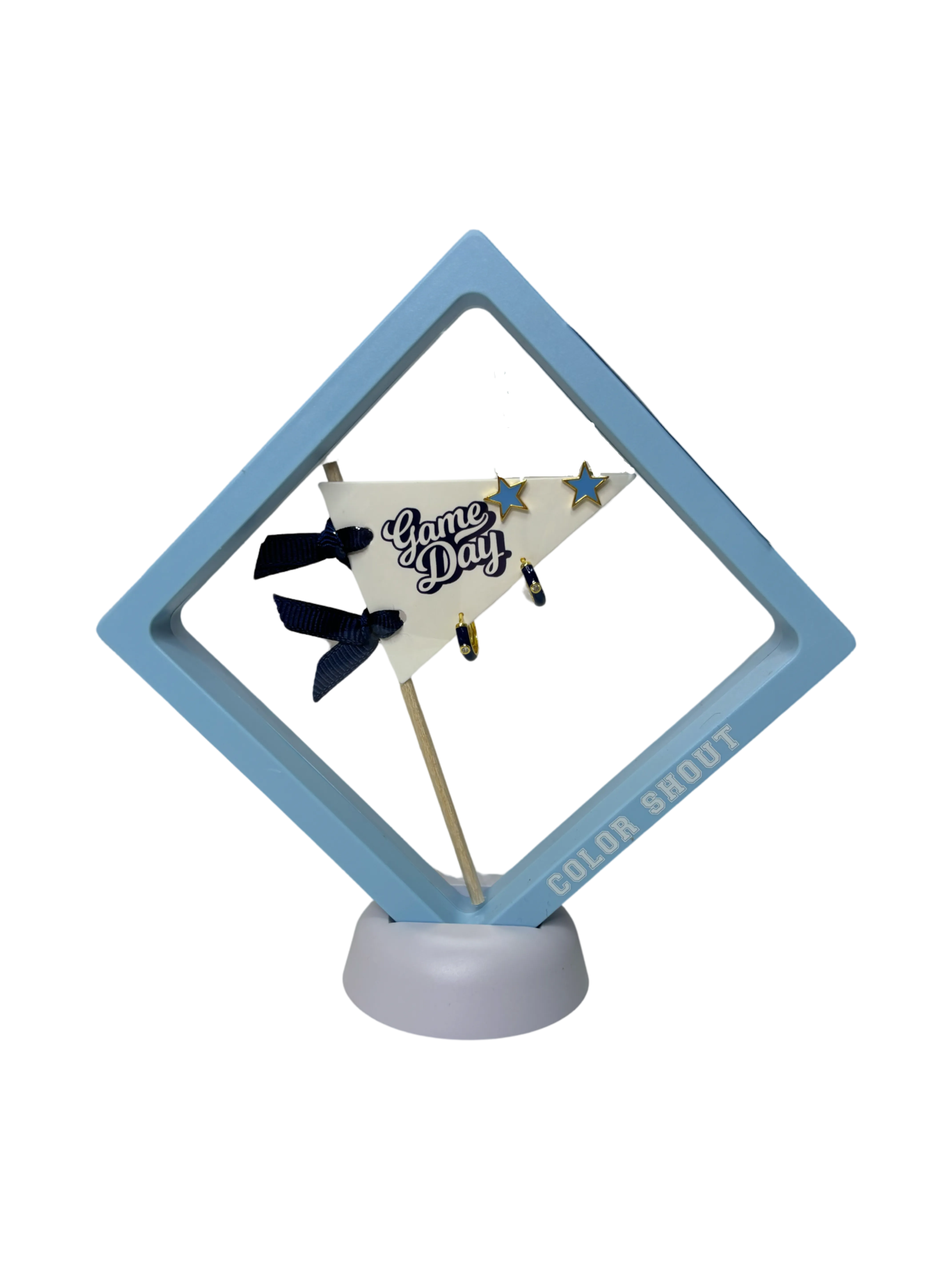 Wrangler Huggie Hoops   Star Stud Earrings